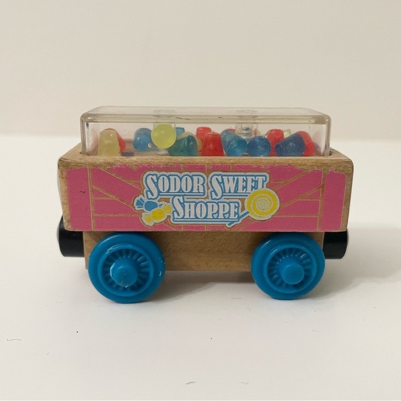 Thomas & Friends Wooden Gumdrop Car Train Sodor Sweet Shoppe - Picture 2 of 14